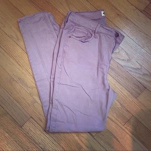 Old Navy stretchy dusty pink pants, size 8 NWOT